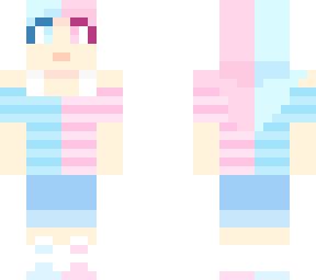 bi-colour girl
