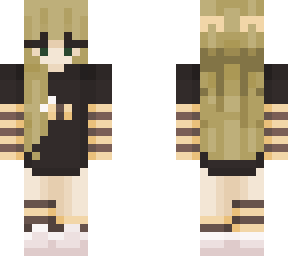blonde bee girl skin