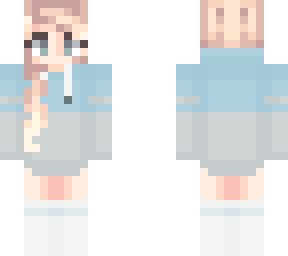 blonde hoodie girl