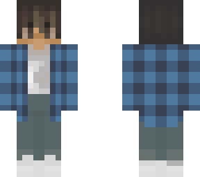 blue flannel