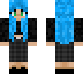 blue hair lib