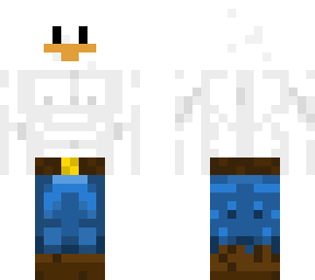 buff goose (blue pants)