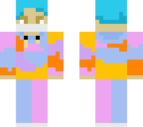chill boy with mask