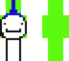 dream with a blue mohawk