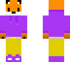 gamer fox in purple hoodie improved deathstryker853