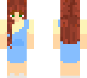 girl in overalls