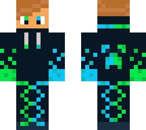 green and blue guy 3d