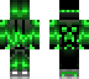 green ghost !!! | Minecraft Skin