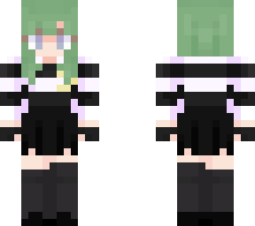 green hair anime girl (read desc for base)
