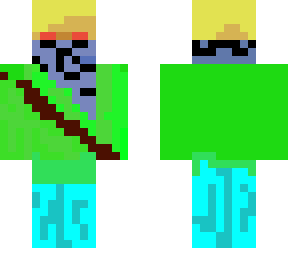 herobrine gangstar skin