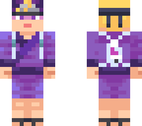 inthelittlewood purple pandas skin