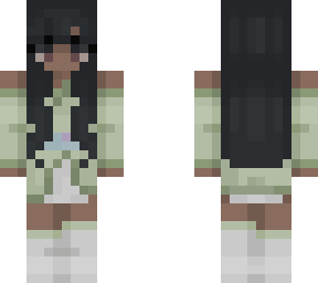 kimono in green