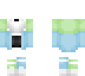 ob - pastel green & blue