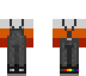 overall w/ sweater