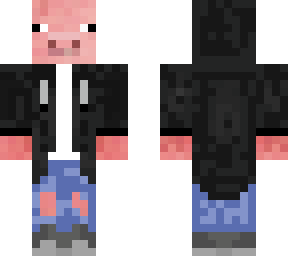 pig with clothes