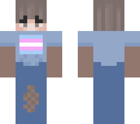 pretty swag trans pride skin