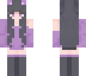 purple cat