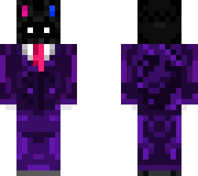 purple suit with mask (slim)