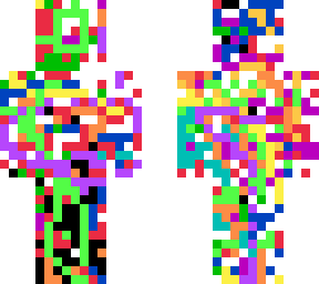 rainbow glitch