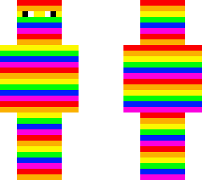 rainbow skin