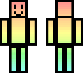 rainbow smiley (read description)