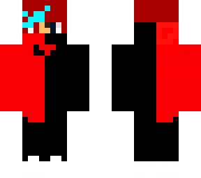 red and black
