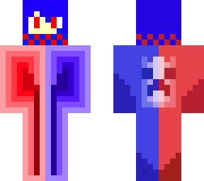 red and blue boy (with special effects)