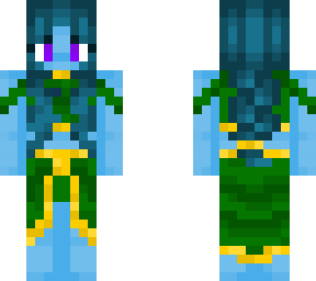 sea nymph but green