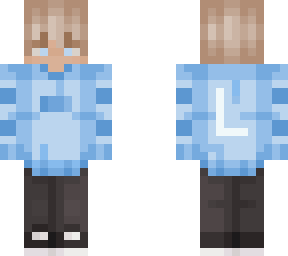 soft boy w/ blue sweater