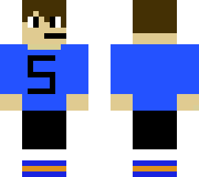 stuffy o jogoador azul