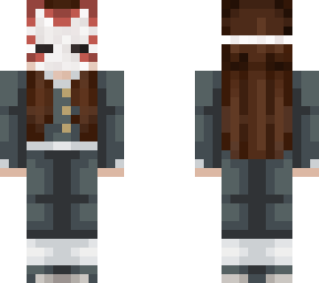 televison without the tv mask on but a fox mask