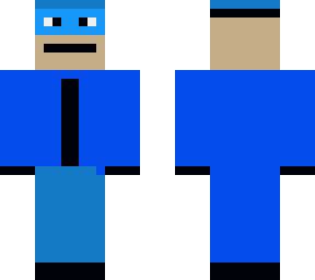 the blue performer