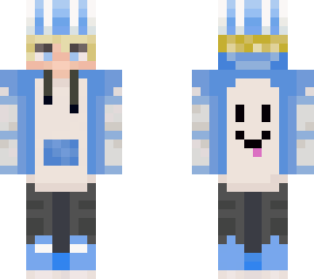 wacky blonde blue boy