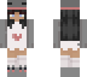 b u n n y ~ first skin redo
