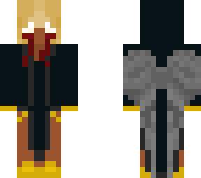 black girl/ fallen angel (redraw)