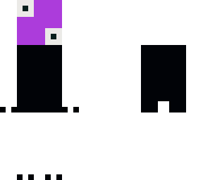 blobo with a panda inside purple