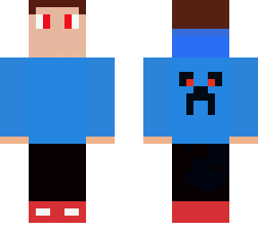 blue hoodie boy