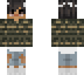 boy in a camo sweater