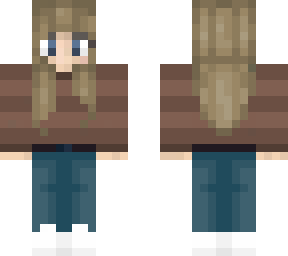 brown sweater
