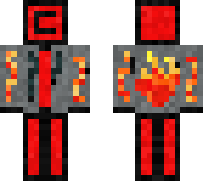 c red/fire 3d