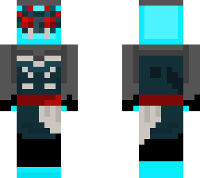 cave spider dress: cyan