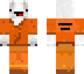 cloud tail in a prison outfit