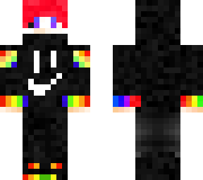 cool kinda rainbow blackish skin