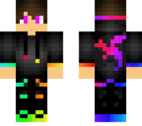 cool rainbow skins