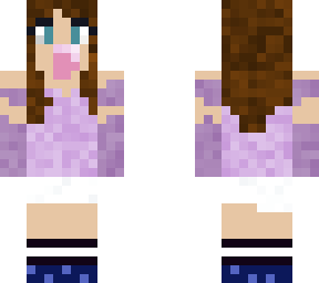 cute girl brown hair