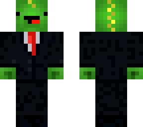 derp dinosaur with suit and red tie