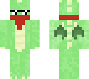 dragon with pixel sunglasses (again