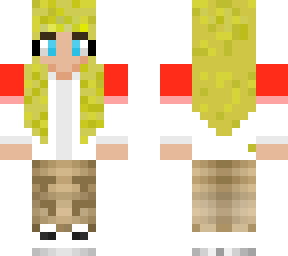 edited version (girl tommyinit aka my minecraft skin