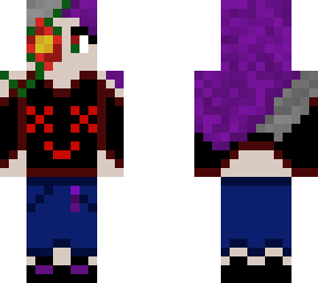 flower demon girl skin