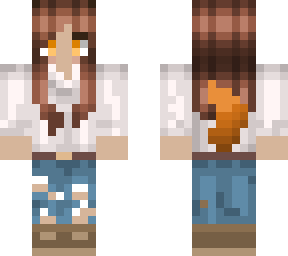 fox tail girl